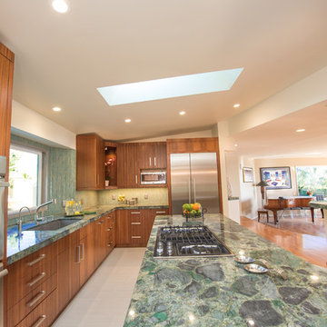 La Jolla Modern Exotic Kitchen