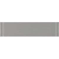 3"x12" Gray Pebble Peel & Stick Glass Subway Tile Kitchen Bathroom Backsplash, B