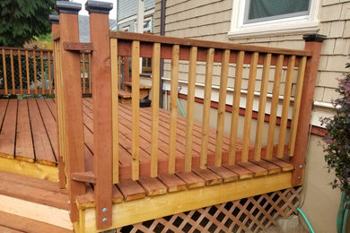 Inspiration for a deck remodel in Portland