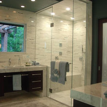 Glass door