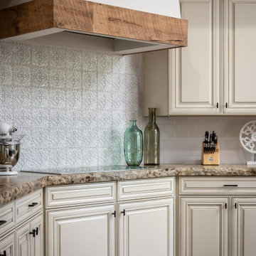 Range Hood Vent Accent - Reclaimed Wood Hood Accent