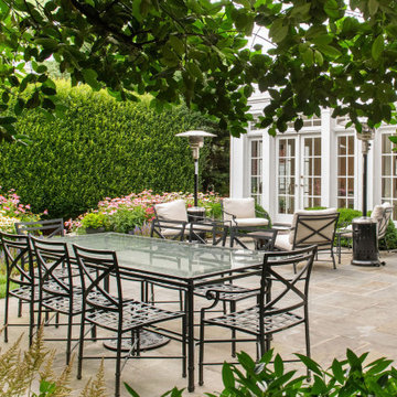 Flagstone Dining Area Table