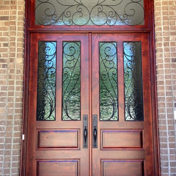 Stained Glass Doors