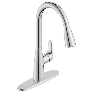 American Standard 7077.300 Colony PRO 1.5 GPM 1 Hole Pull Down - Chrome