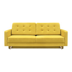 50 Most Por Yellow Sofa Beds Sleeper Sofas For 2018 Houzz Meble Furniture Rugs Vegas Futon Sofa Bed Queen Sleeper With Storage Yellow
