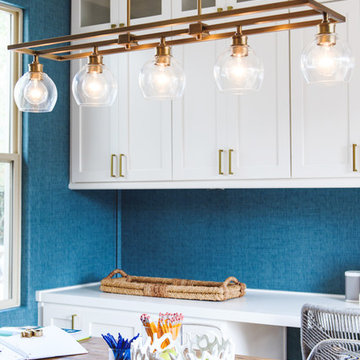 Ocean inspired office makeover