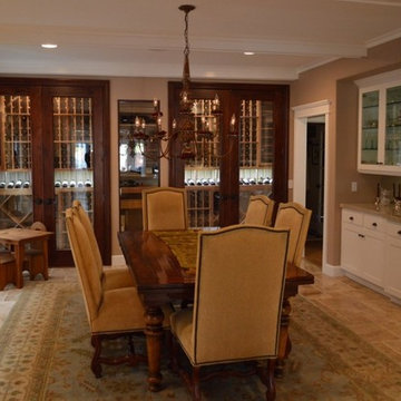 Wine Cabinet Wine Cellar Design in Los Angeles California