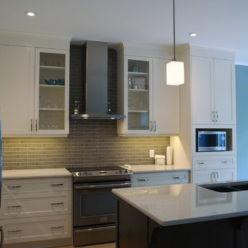 Cloud White- Smoke Grey Kitchen