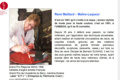 Rémi MAILLARD - Maître Laqueur