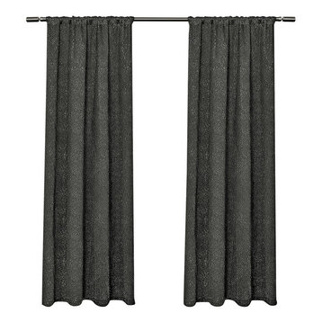 Curtina ANDRIA Floral Jacquard Pencil Pleat Curtains &  Cushions Collection 