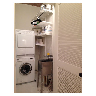 Tribeca Co-Op - Contemporary - Laundry Room - New York - by Jeffrey ...