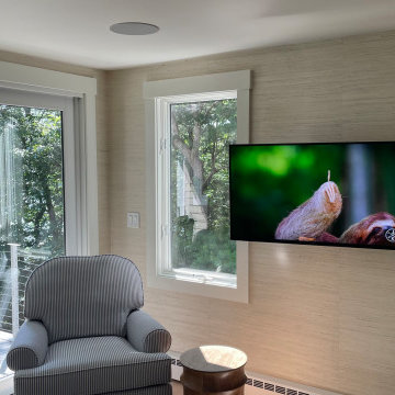 In wall architectural speakers