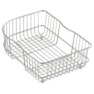Kohler K-6521 Wire Rinse Basket for Executive Chef and Efficiency - Stainless
