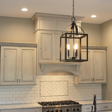 Edgebrooke Homes- Viking Appliances in a Koch White Drift Kitchen.