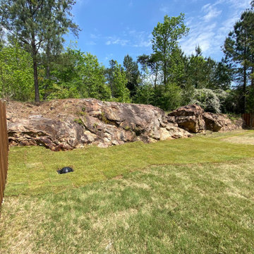 Backyard Water Drainage System Installation