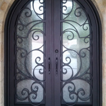 Eyebrow Top Double Doors