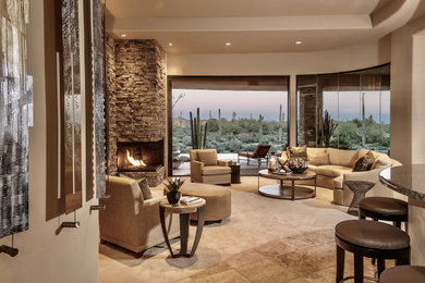 Example of a living room design in Phoenix