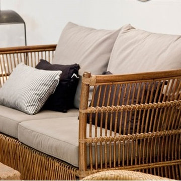 Donatella Rattan Loveseat by Sika-Design
