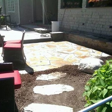 spencers house landscaping project