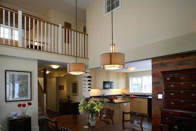Living room - living room idea in Portland Maine