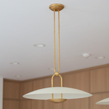 Sculptural Simplicity: A Statement Kitchen Pendant from Idlewood Electric