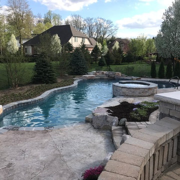 Legendary Escapes Hybrid Swimming Pool Serenity in Shelby Township {GAD}