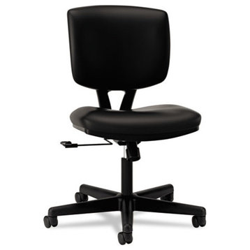 Hon Volt Series Task Chair, Black Leather