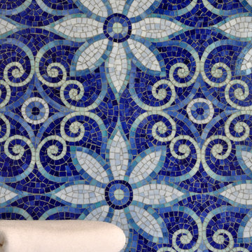 Natasha Jewel Glass Mosaic