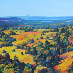 Mary Valley Landscape by Glenn Miller - Paintings