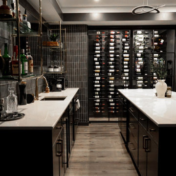 Modern Basement in Pepper Pike