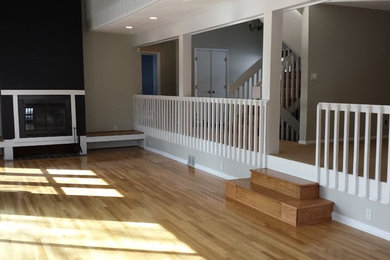 Living room - modern living room idea in Other