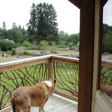Interior and Exterior Mountain Laurel Handrail