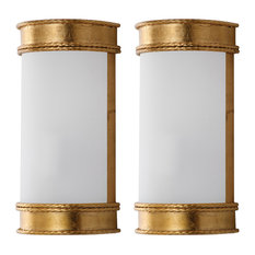 Safavieh Florence 12" High Wall Sconce, Set of 2, Gold