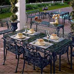 Neptune Patio Dining Set - 68" - Outdoor Dining Sets