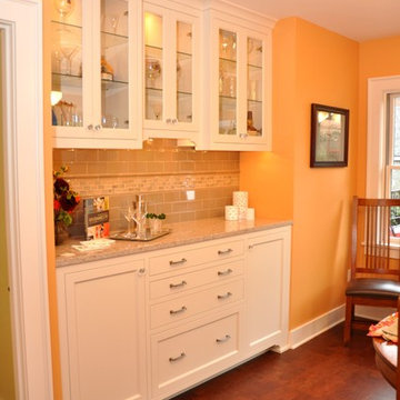Built-in buffet cabinet