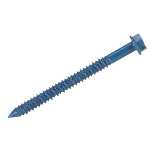 150-Count 1//4/" x 2-3//4/" Tapcon 24530 Hex-Washer-Head Concrete Anchors