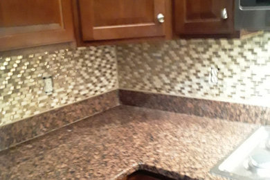 Before And After Back Splash Install