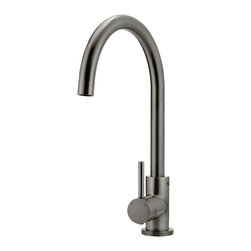 MEIR SHADOW ROUND KITCHEN MIXER TAP SKU: MK03-PVDGM - Kitchen Mixers