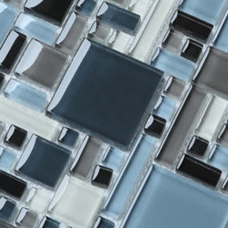 2013 New glass stone metal blend mosaic tile for kitchen backsplash COB0057 - Mosaic Tile