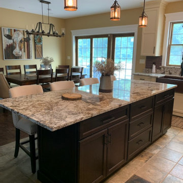 Westport two toned kitchen