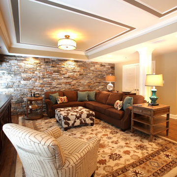 Beautiful basement fro family gatherings