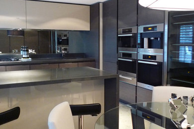 Contemporary kitchen in London.