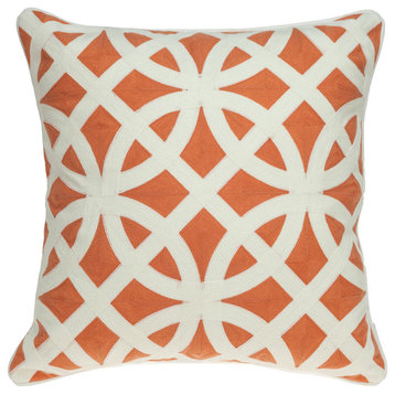 Chano Transitional Multicolored Pillow Cover With Poly Insert