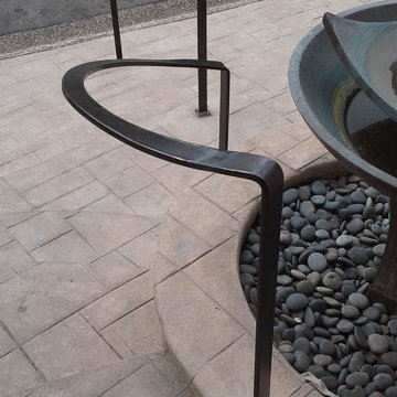 Exterior Iron Hand Rail