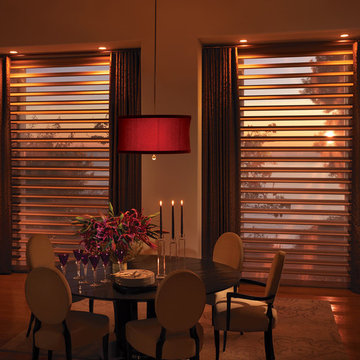 Hunter Douglas Eclectic Window Treatments and Draperies