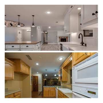 Before and After Remodel