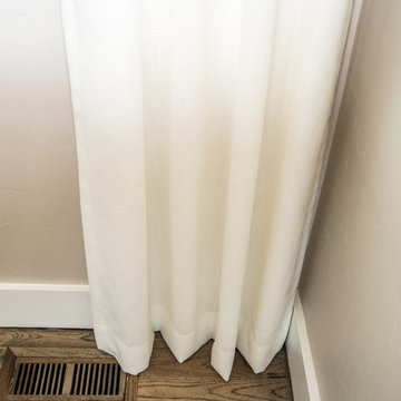 Roller Shades, Cornices and Drapery