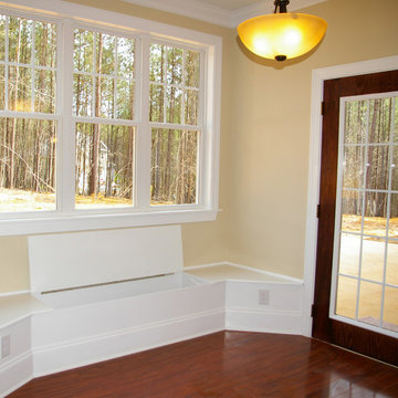 Window Bench in the Breakfast Room