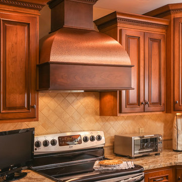 Copper Range Hood