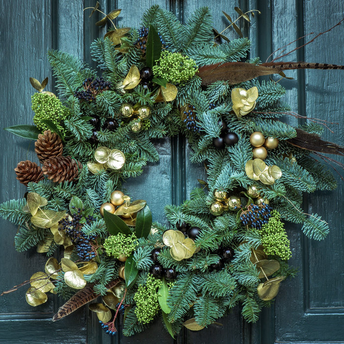 evergreen wreath